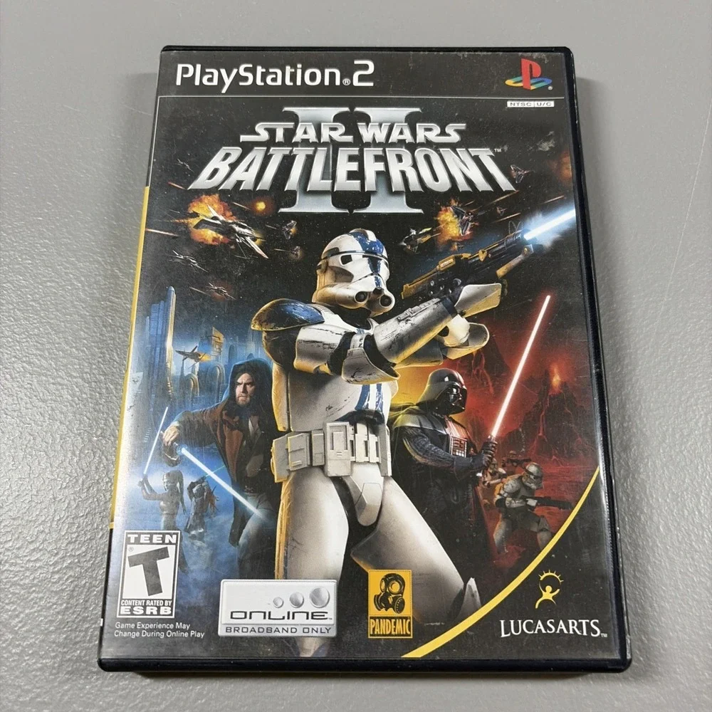 Star Wars Battlefront 2 PS2 Playstation 2 CIB RPG Role Paying Adventure